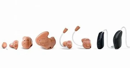 various hearing aids